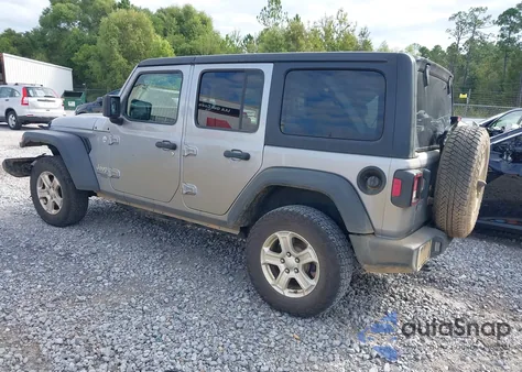 2021 Jeep Wrangler Unlimited Sport Rhd 4X4 z USA, uszkodzony, nr VIN 1C4HJXKN5MW640922